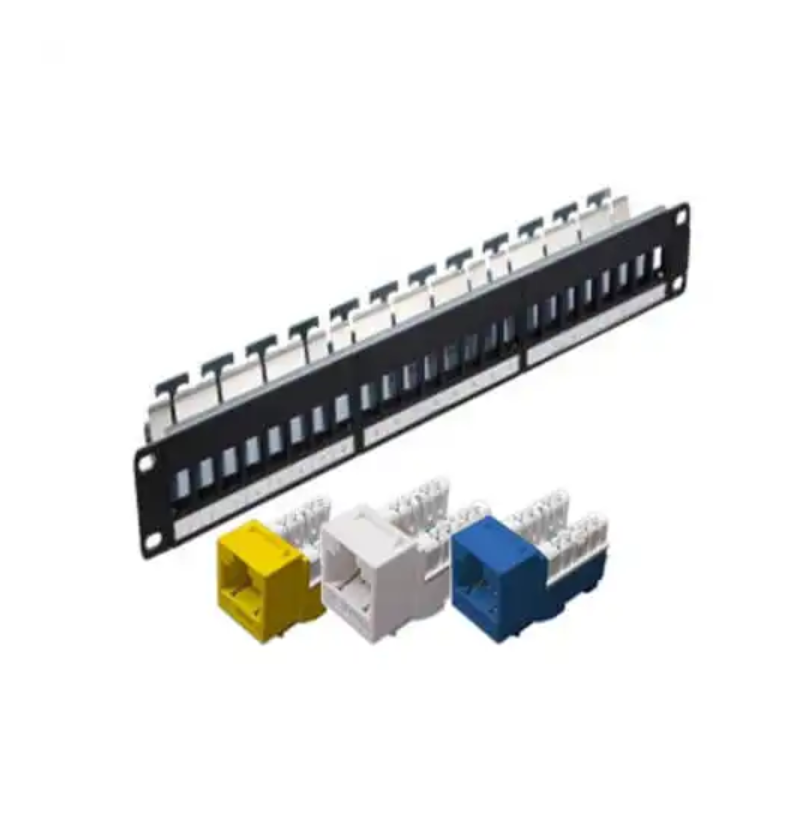 Safenet 10-1240BK 24-Port Shielded Patch Panel